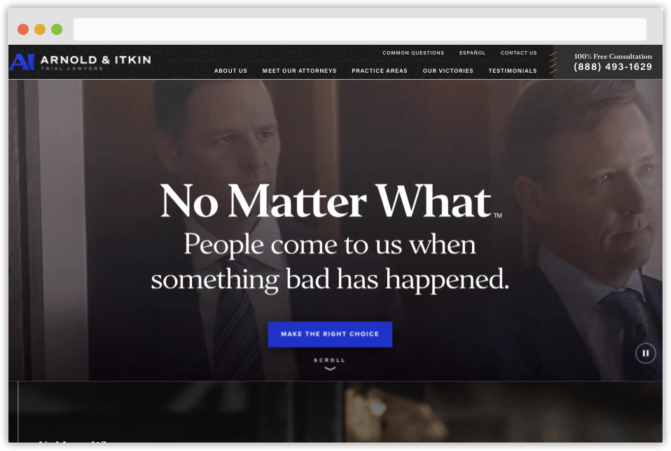law firm websites 2021