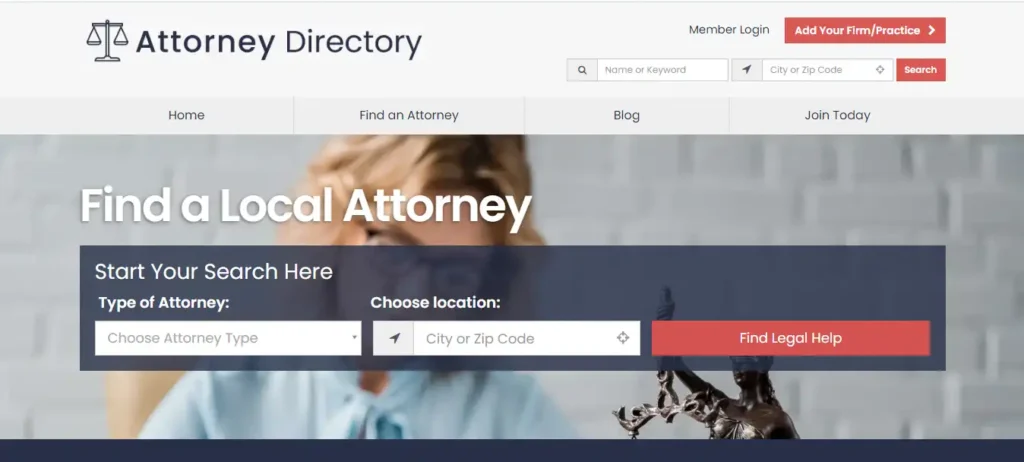 AttorneyDir.com-Website-Screenshot