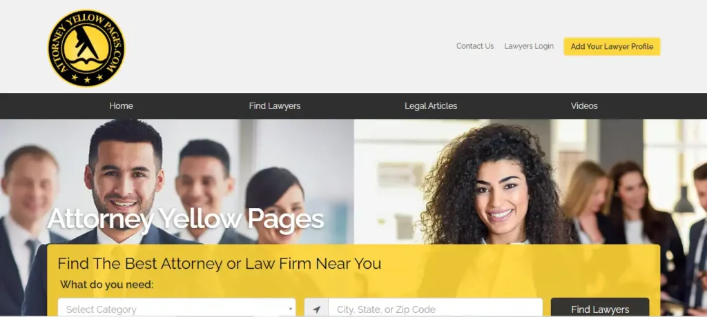 AttorneyYellowPages.com-Website-Screenshot