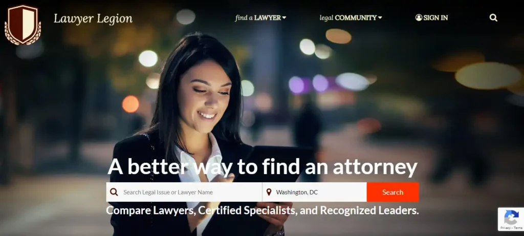 LawyerLegion.com-Website-Screenshot