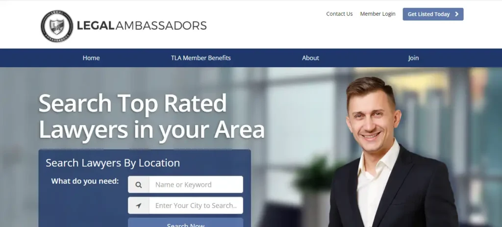 LegalAmbassadors.com-Website-Screenshot