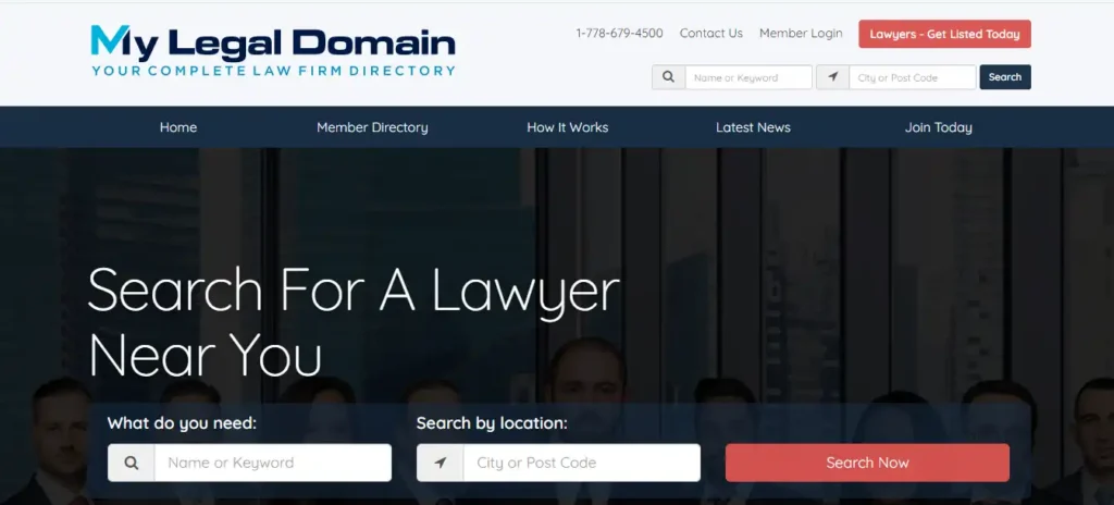 MyLegalDomain.com-Website-Screenshot