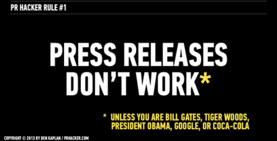 Press relaeases dont work