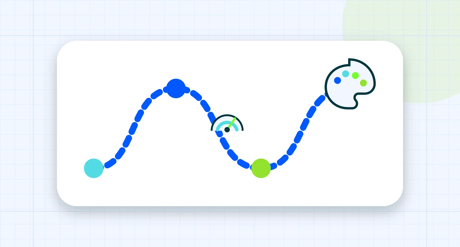 Illustration representing performance creative for law firms: a complete route from foundations to feedback.