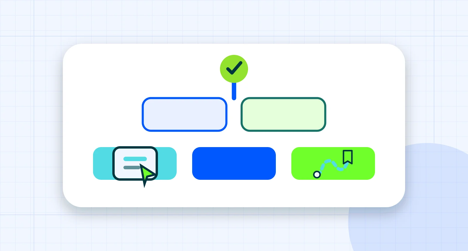 Illustration representing how to build a cro testing roadmap for a law firm: modular parts assembling into an operating system.