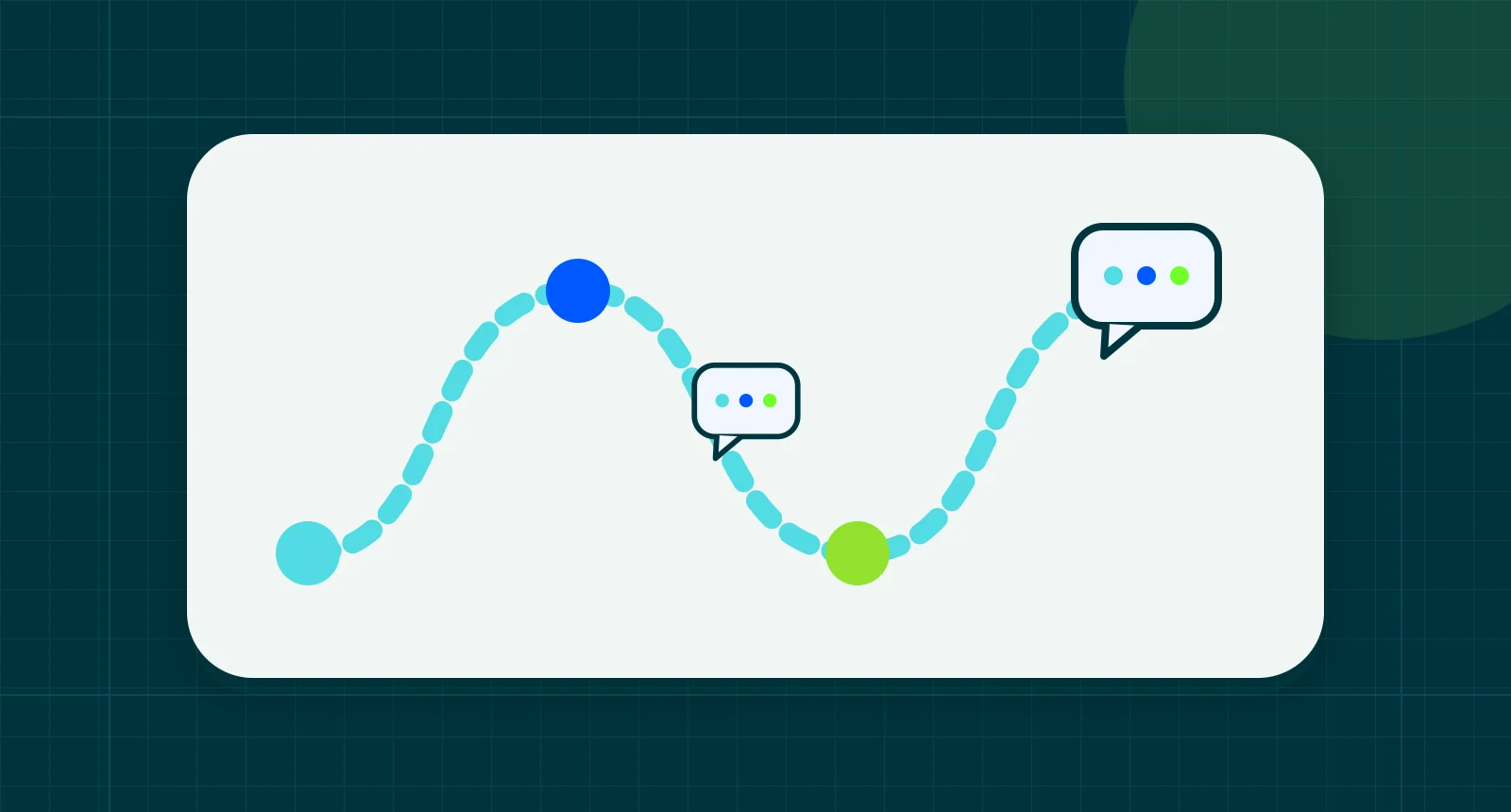 Illustration representing organic social media for law firms: a complete route from foundations to feedback.