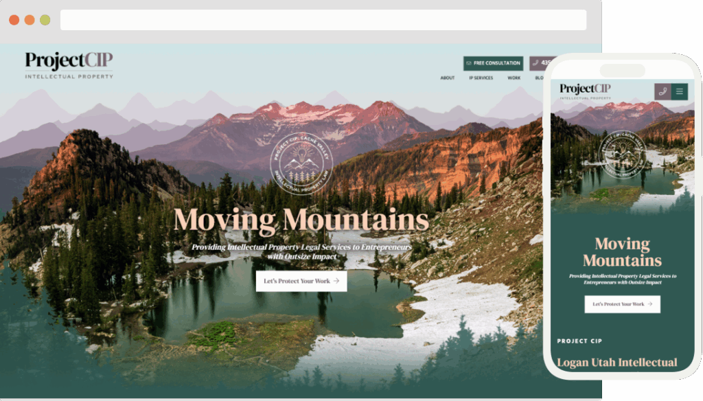 law firm website design by PaperStreet
