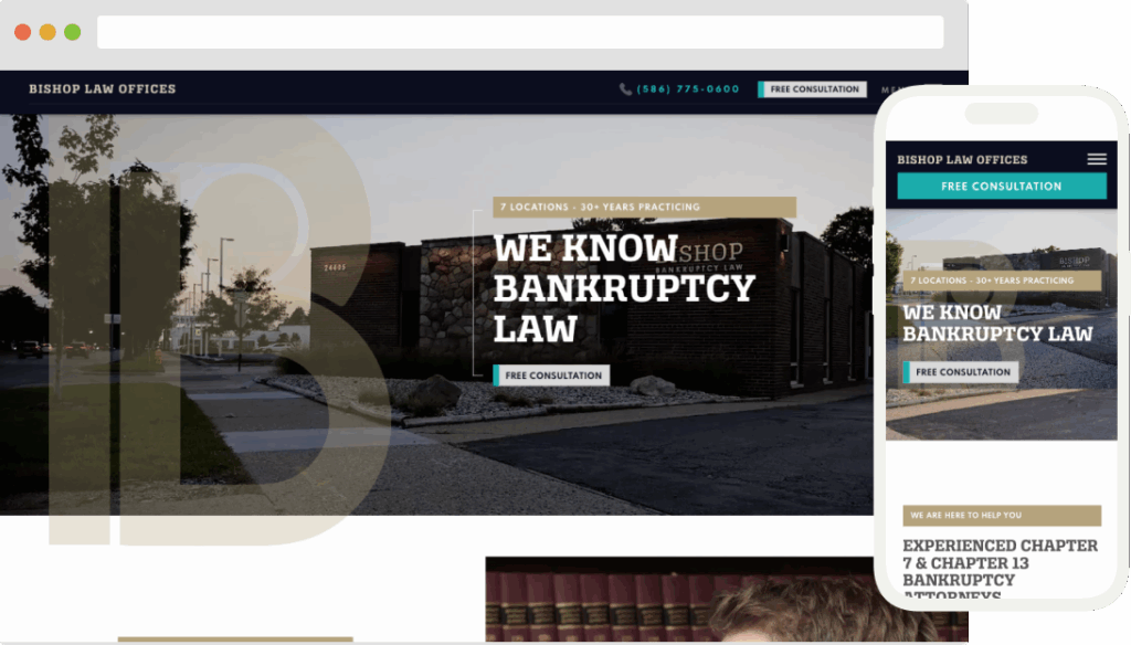 law web design by Drive Creative Agency