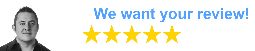 We want your reviews